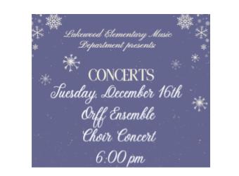 Orff Ensemble & Choir Concert 